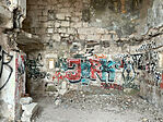 2025 02 02 Szarajevó Romban graffiti GCCvSf