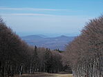 Panoráma a sípályától
