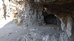a barlang egy része