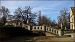Lépcsősor a kastélykertben