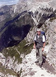 Dolomitok, kiálltam az út szélére 