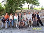Jó hangulatban a banda, Etyeken