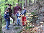 A Szent Vid kápolnánál Domi, Kriszta, Bogi, Botond és Vica