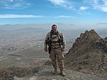 Én a Hoffi hill-en Kabulban