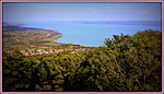 Balaton a badacsonyi kilátóból Balaton a badacsonyi kilátóból