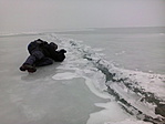 GCBKOZ 2017.01.29. Téli jeges Balaton-átkelés (Alsóörs-Siófok)