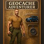 Geocache Kalandor Akciófigura