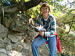 2009.10.25. Börzsöny, logolás a Nagy-Kő-hegyen